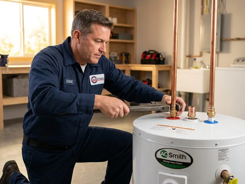 Water heater leak repair in Scottsdale, AZ 85251