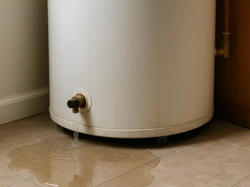 ¿Es una Emergencia la Fuga de Su Calentador de Agua?