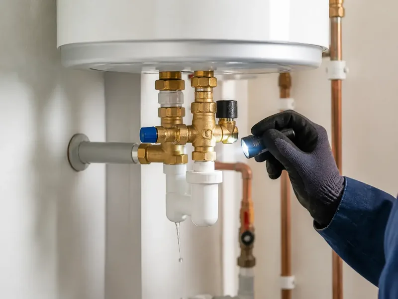 Emergency water heater leak repair in historic Globe AZ home