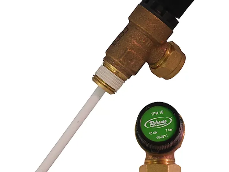 Technician replacing the gas control valve on a water heater in Sun Lakes, AZ